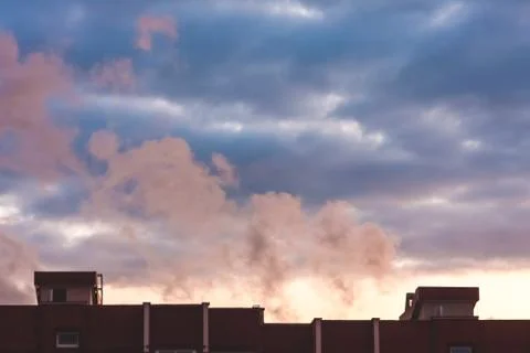 Clouds on sky Stock Photos