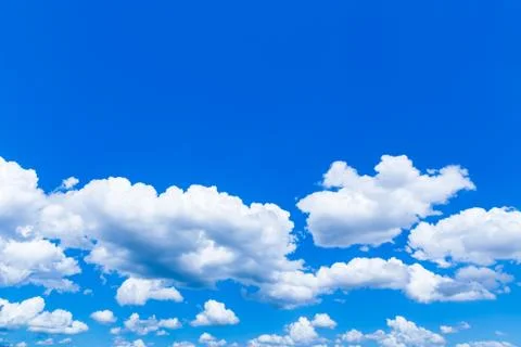 The clouds in the sky. Foto stock