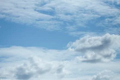 Clouds in the sky Stock Photos