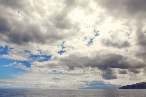 Clouds on the sky Foto stock