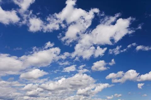 Clouds on the sky Stock Photos