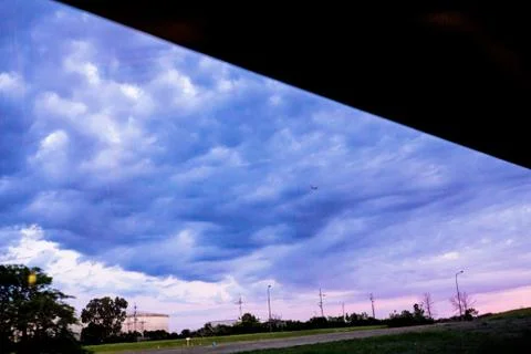 Clouds in the sky Stock Photos