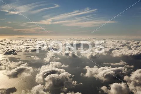 Clouds in sky Stock Photos