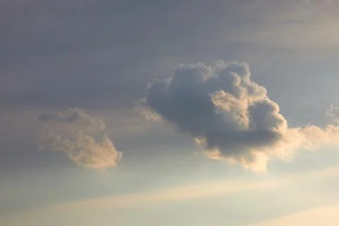 Clouds in the sky Stock Photos