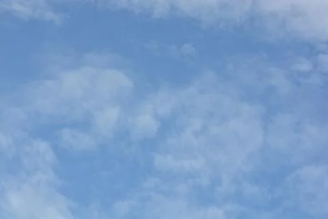 Clouds in the sky Foto stock