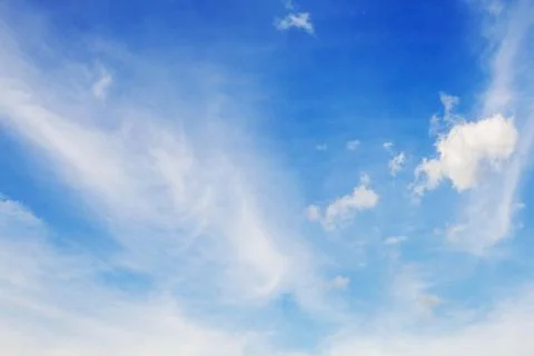 Clouds on sky. Stock Photos