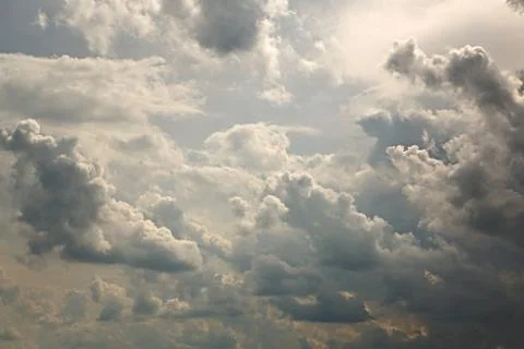 Clouds in the sky Stock Photos