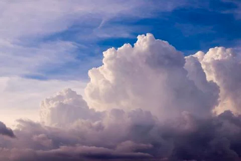 Clouds in the sky Stock Photos