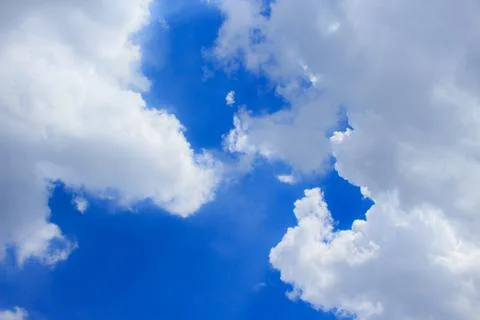 Clouds on the sky Foto stock