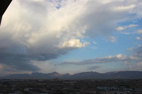 Clouds in sky Stock-Fotos