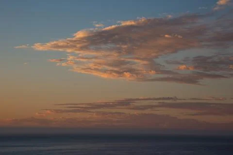 Clouds in the sky Foto stock