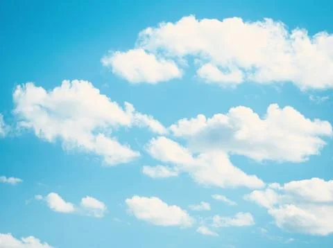 Clouds on the Sky Stock Photos