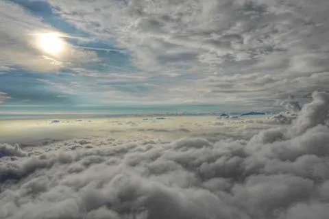 The clouds in the sky Stock-Fotos