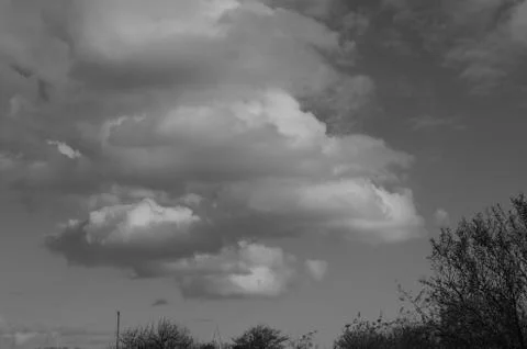 Clouds in the sky Stock Photos