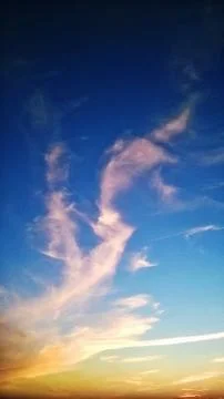 Clouds in the sky Stock Photos