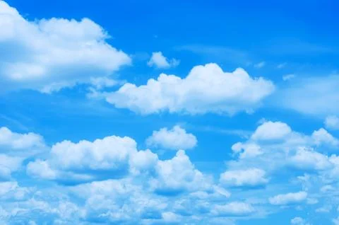 Clouds in the sky Stock Photos