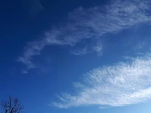 Clouds in the sky Stock-Fotos