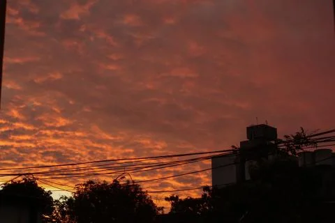 Clouds in the sky Stock Photos