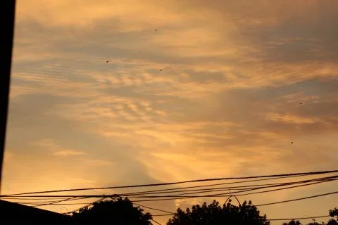 Clouds in the sky 스톡 사진