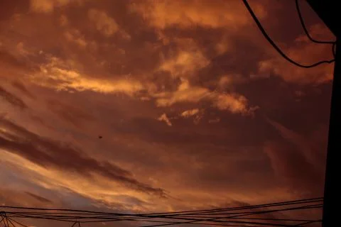 Clouds in the sky Stock Photos