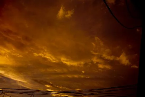 Clouds in the sky Stock Photos