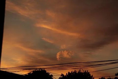 Clouds in the sky Stock Photos