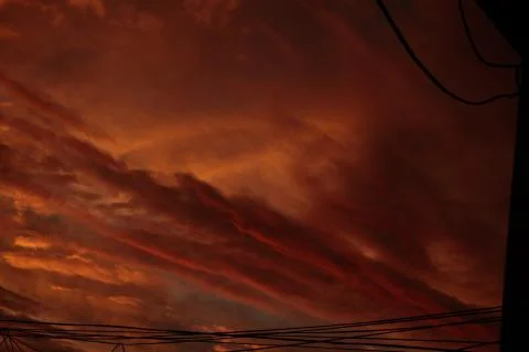 Clouds in the sky Stock Photos