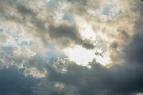 Clouds in the sky Stock Photos