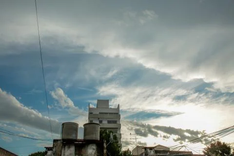 Clouds in the sky 스톡 사진