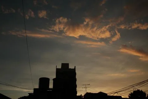 Clouds in the sky 스톡 사진