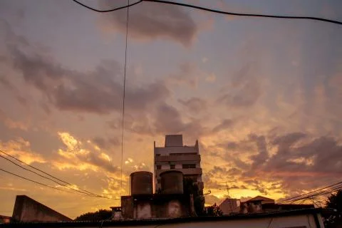 Clouds in the sky 스톡 사진