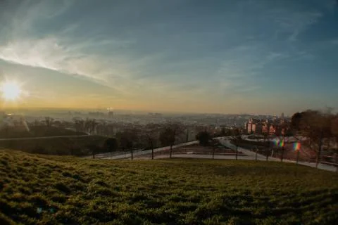 Clouds in the sky Stock Photos