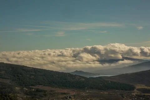 Clouds in the sky Stock Photos