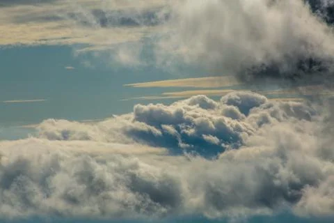 Clouds in the sky Stock Photos