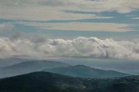 Clouds in the sky Stock Photos
