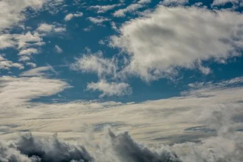 Clouds in the sky Stock Photos