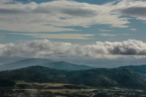 Clouds in the sky Stock Photos