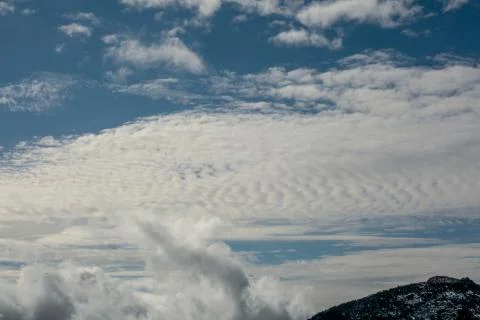Clouds in the sky 스톡 사진