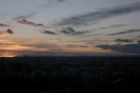 Clouds in the sky Stock Photos