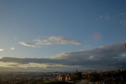 Clouds in the sky Stock Photos