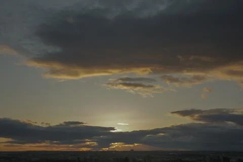 Clouds in the sky Stock Photos