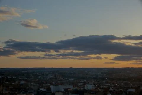 Clouds in the sky 스톡 사진