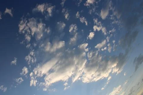 Clouds in the sky Stock Photos