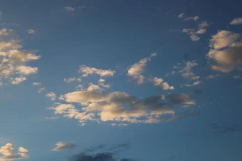 Clouds in the sky Stock Photos