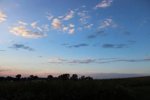Clouds in the sky Stock Photos