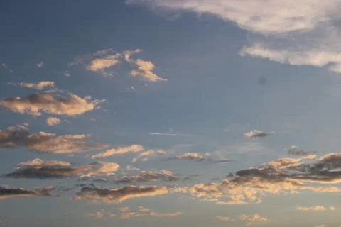 Clouds in the sky Stock Photos