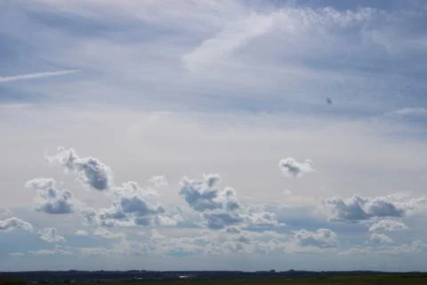 Clouds in the sky. Stock Photos