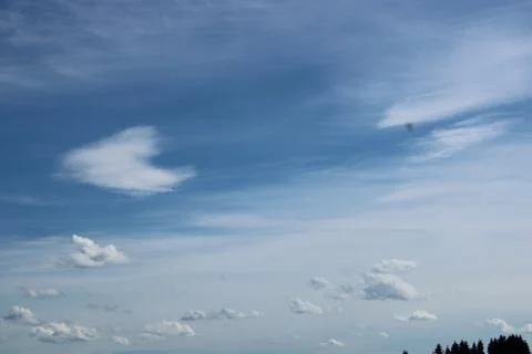 Clouds in the sky Stock Photos