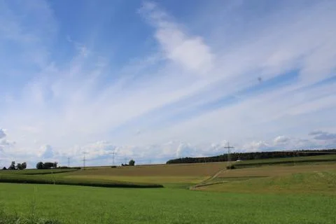 Clouds in the sky Stock Photos