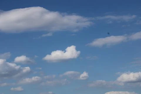 Clouds in the sky Foto stock